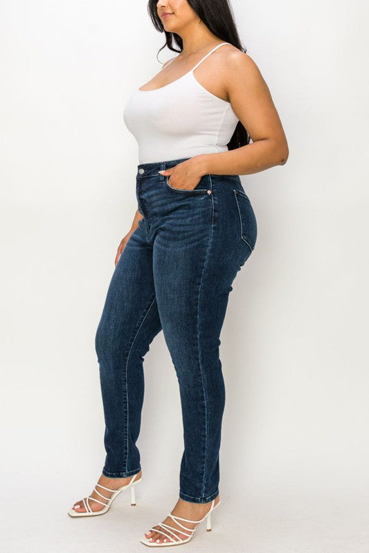 Quinn Plus High Rise Skinny Jeans