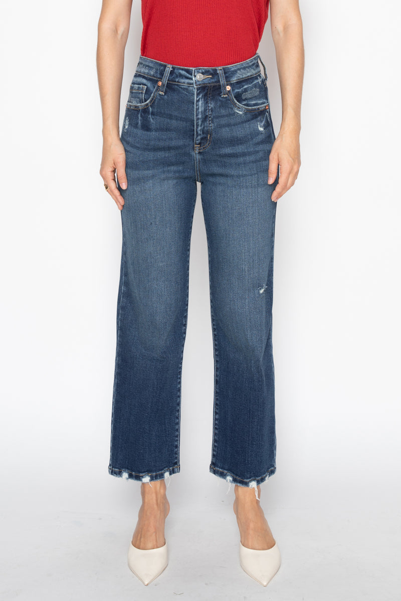 Tummy Control High Rise Straight Jean