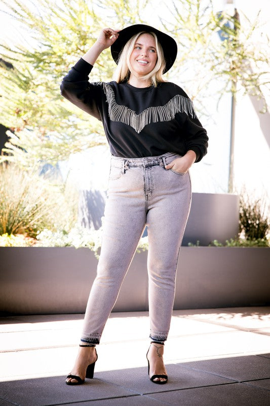 Maria Plus High Rise Stretch Skinny Jeans