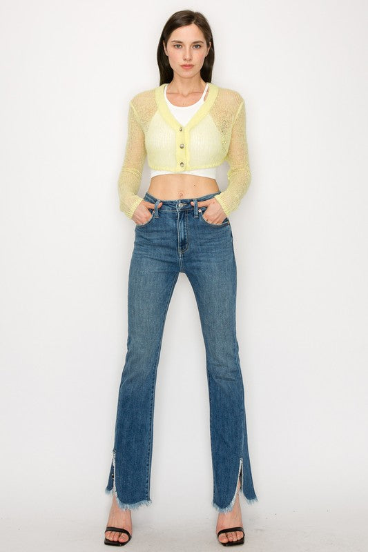 Emery Plus High Rise Boot Cut Jeans