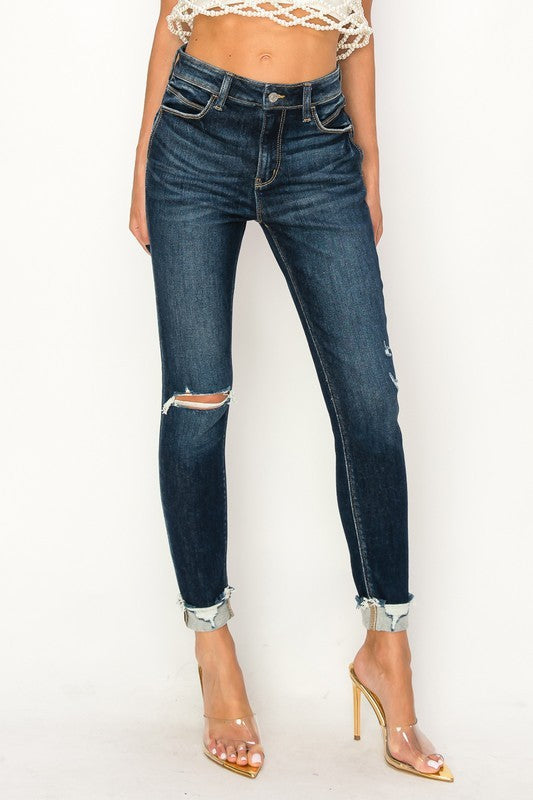 Iris Plus High Rise Skinny Jeans