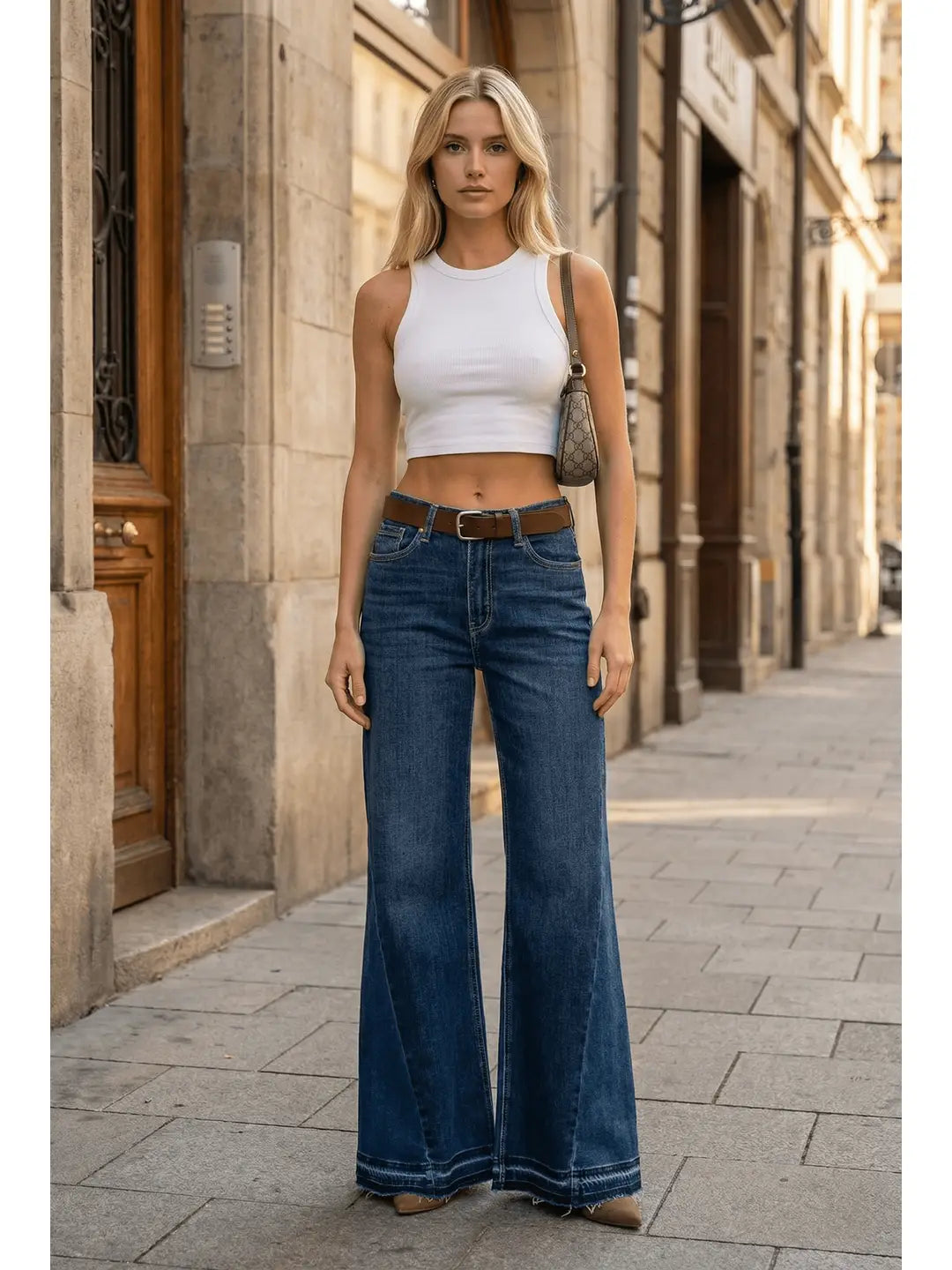 Julianna High Rise Flare Jeans