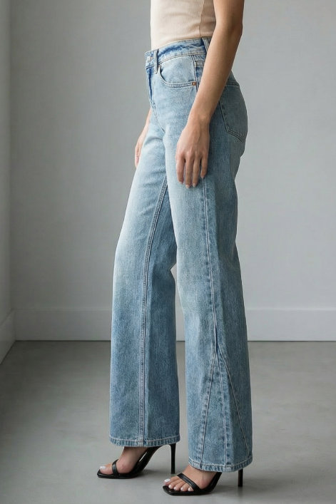 Plus High Rise Holly Flare Jeans
