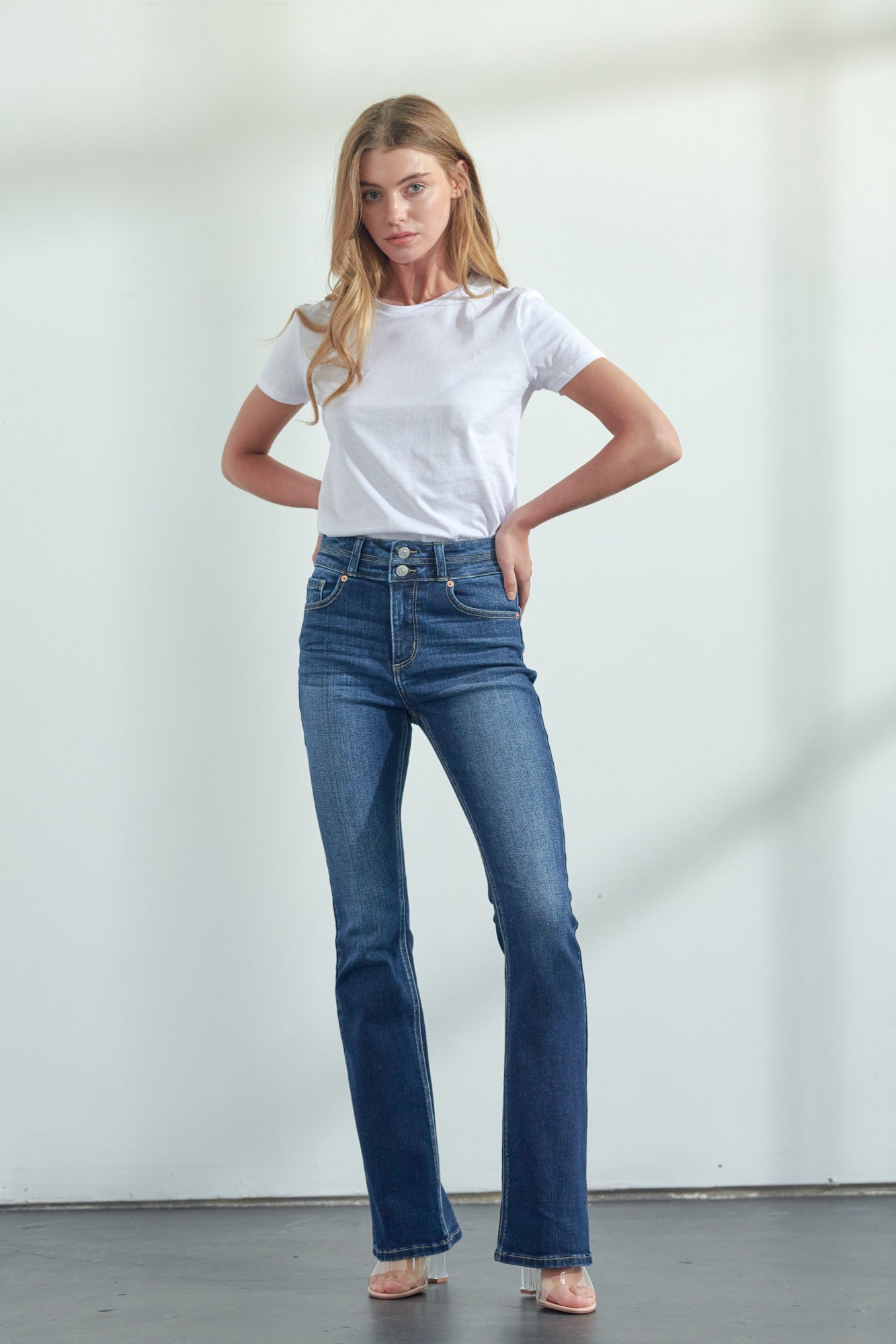 Julia High Rise Bootcut Jeans