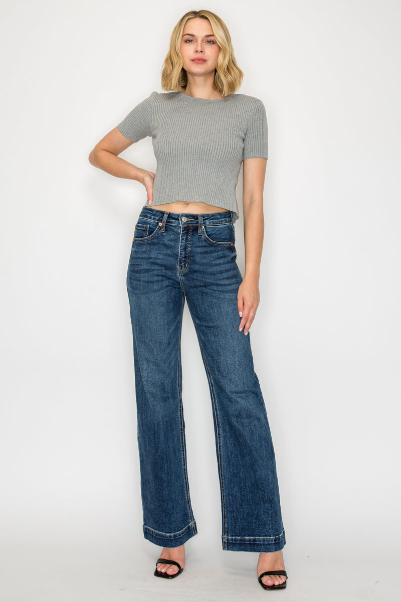 Tummy Control High Rise Relaxed Holly Flare