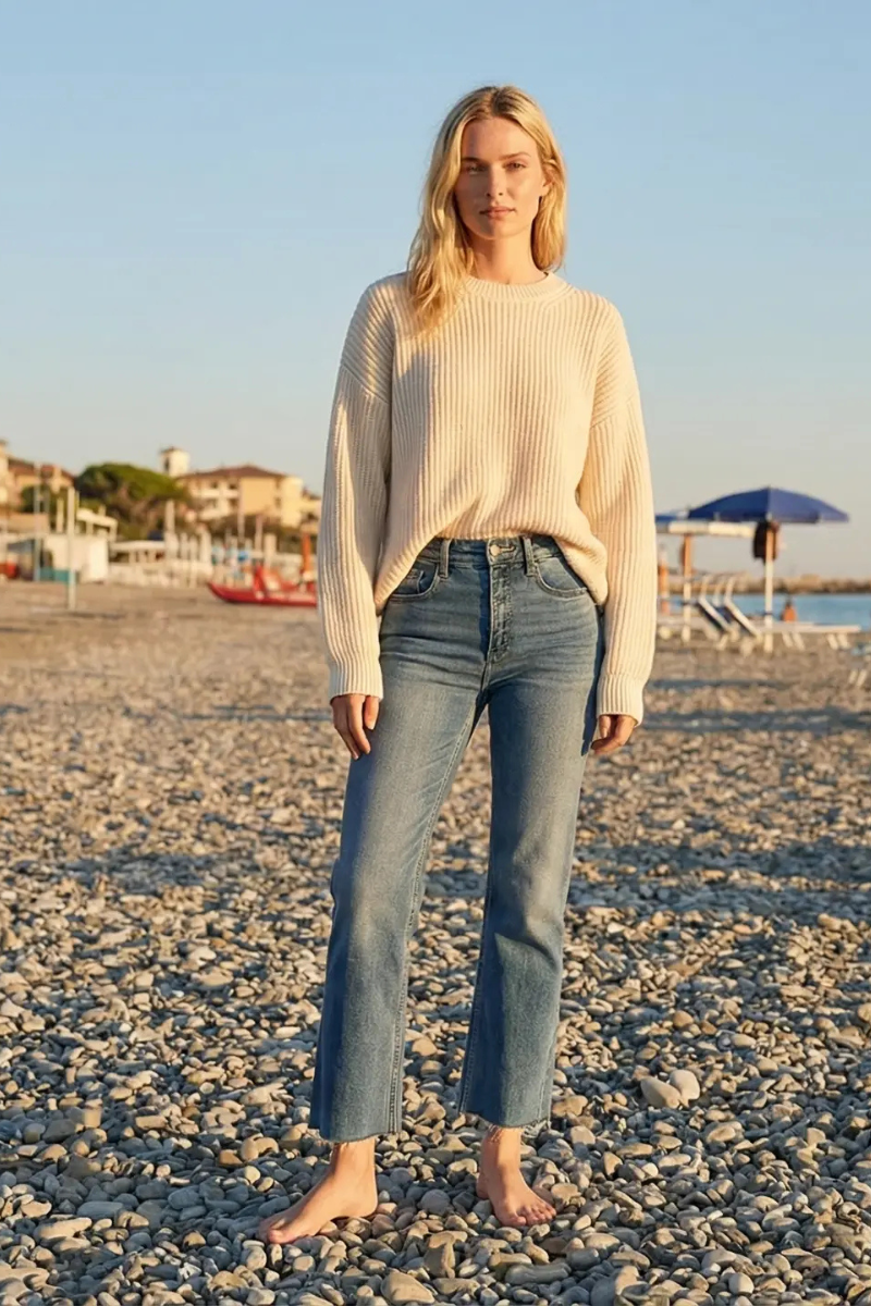 TUMMY CONTROL HIGH RISE STRAIGHT LEG JEANS