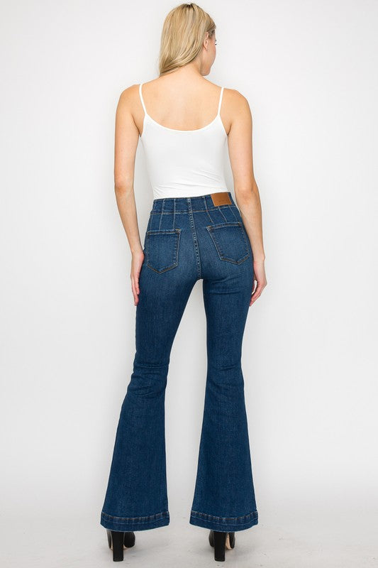 Ashley Modern Flare Jeans | Ashley High Waist Jeans | Artemis Vintage